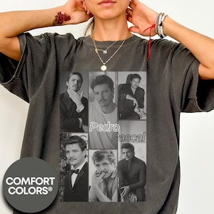 Pedro Pascal Shirt, Stylish Pedro Pascal Shirt for Fans, Pedro Pascal Tee, Vintage Shirt, Pedro Pascal Fan Gift, Unisex Shirt
