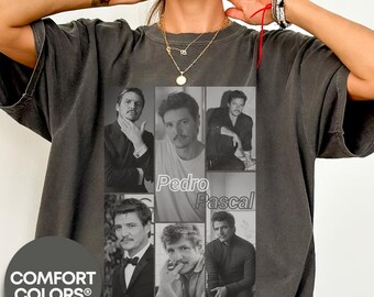 Pedro Pascal Shirt, Stylish Pedro Pascal Shirt for Fans, Pedro Pascal Tee, Vintage Shirt, Pedro Pascal Fan Gift, Unisex Shirt