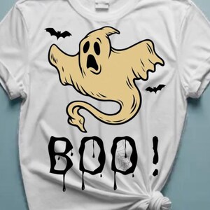 Funny Boo Felicia Halloween T-Shirt, Retro Ghost Graphic Tee, Vintage Spooky Scary Shirt, Haunted Night Aesthetic Top, Ghost Gift Idea