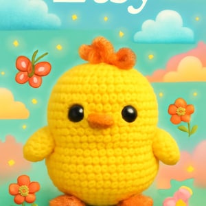 Amigurumi Chick – Digital Crochet Pattern (PDF)