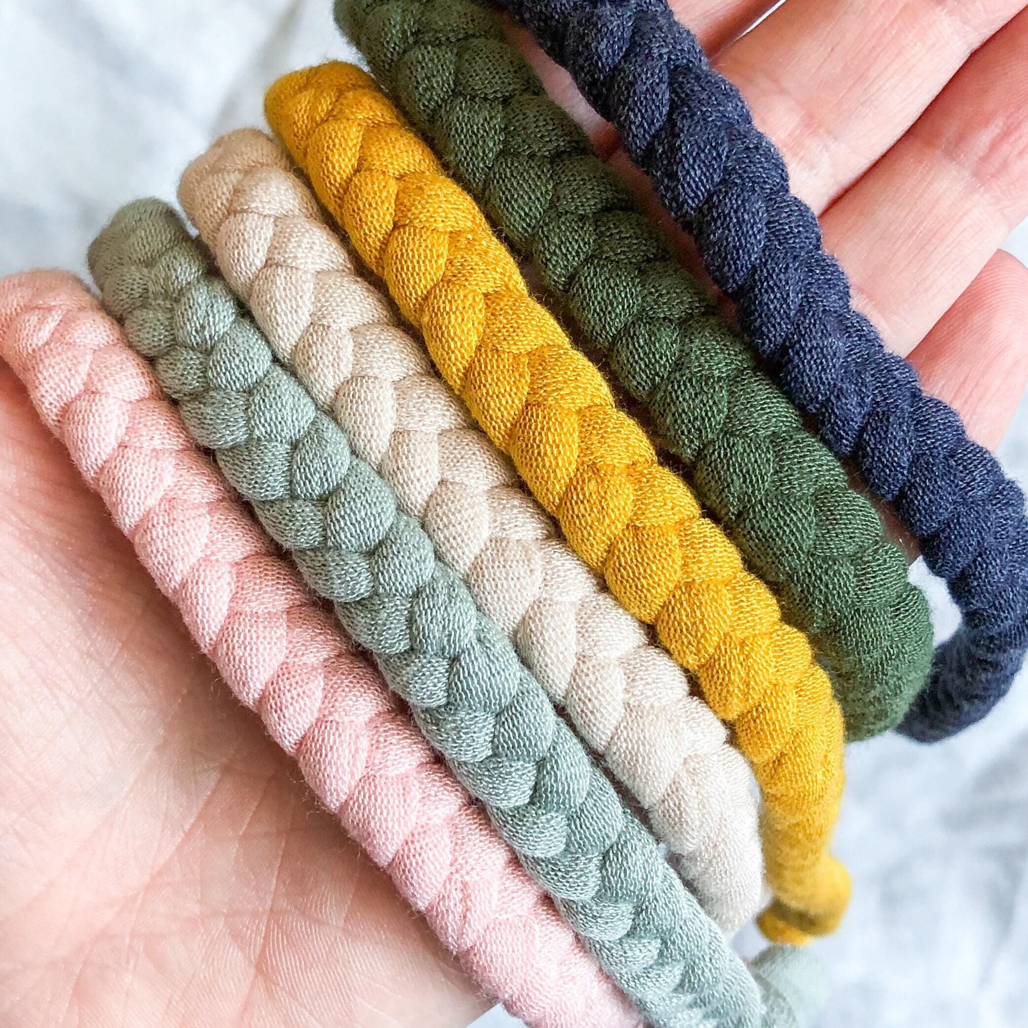 braided headbands for women, no headache headband, gift for mom, mom gift, thin braided headband, Easter basket stuffers for women for adult