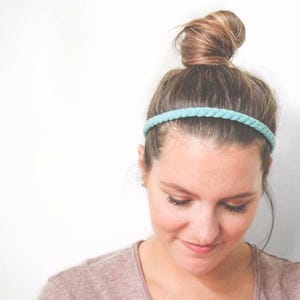 headbands for face washing, face wash headband, headbands for women, adult headbands, thin braided headband, boho headband, braid headband