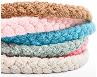 accessories for mom, braided headband for women, soft headband, stretch headband, thin braided headband, womens headband, adult headbands