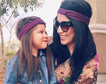 Matchande hårband för mamma och jag, presenter till mamma och dotter, matchande hårband för mamma och mini, presenter till nybliven mamma, matchande mor och dotter, bebis
