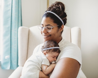 Matchande hårband för mamma och bebis, matchande hårband för mamma och mini, hårband för mamma och jag, hårband för flickor, presenter till mamma och bebis