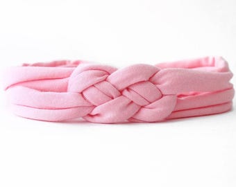 pink baby girl headband, bubblegum candy pink headband for infant girl, baby sprinkle gift, baby girl baby shower gift, coming home outfit