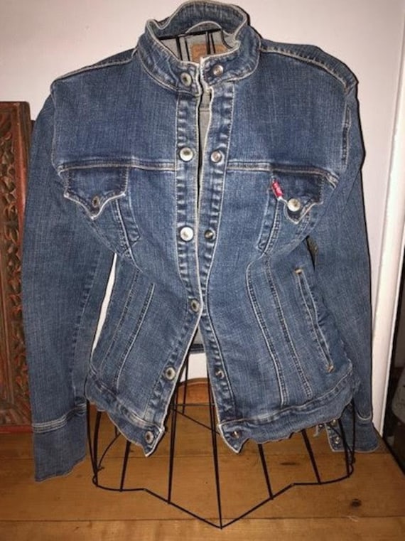 Levi's Denim Retro Vintage Jacket Form Fitting - Gem