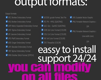 logiciel pour ouvrir les fichiers de broderie pes Editor Software pour dst exp jef vp3