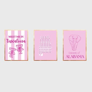 Custom College Digital Posters, Personalize to any College and University