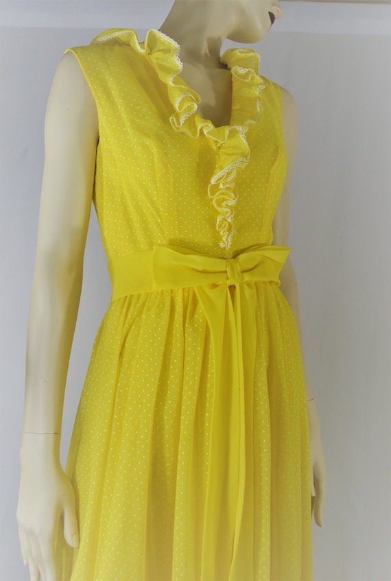 Bright Yellow Dress - image 3