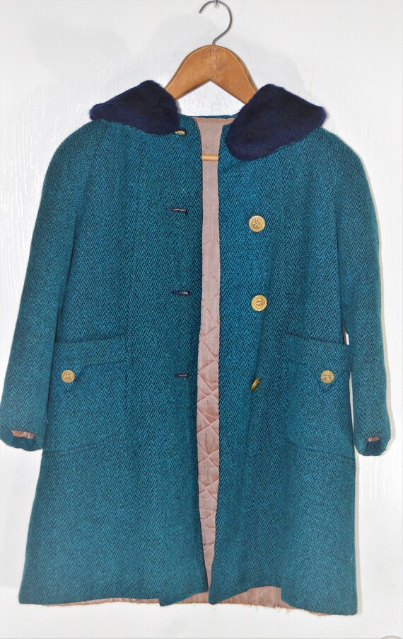 Kids' Blue Winter Coat
