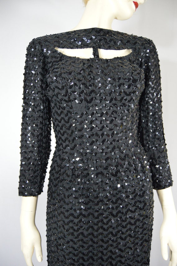 Little Black Sparkle Dress