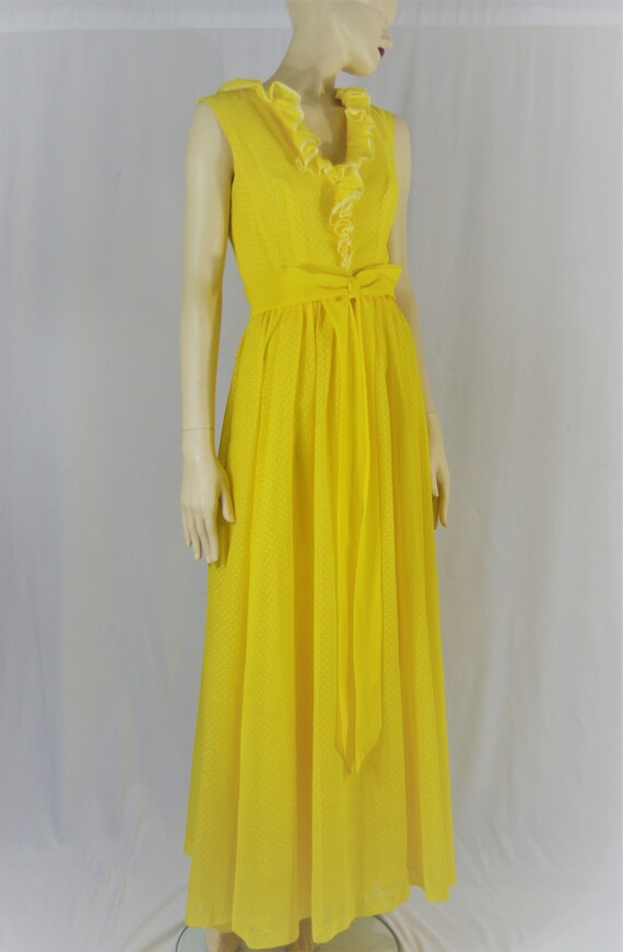 Bright Yellow Dress