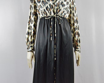 Leopard Print Robe