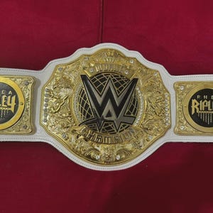 WWE Rhea Ripley Women’s World Championship Belt – Brass 2mm ,4mm Replica Title