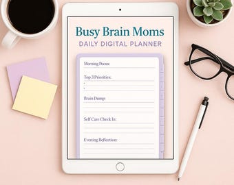 digital daily planner for adhd brains