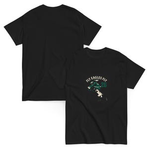 Camiseta Fly Eagles Fly Saquon Barkley Hurdle - Camiseta de fan de los Philadelphia Eagles - Equipo de temporada de fútbol unisex 100 % algodón