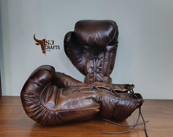40年代/50年代/ボクシンググローブ/ヴィンテージ/アンティーク