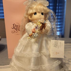 Precious Moments Bride Doll - Etsy