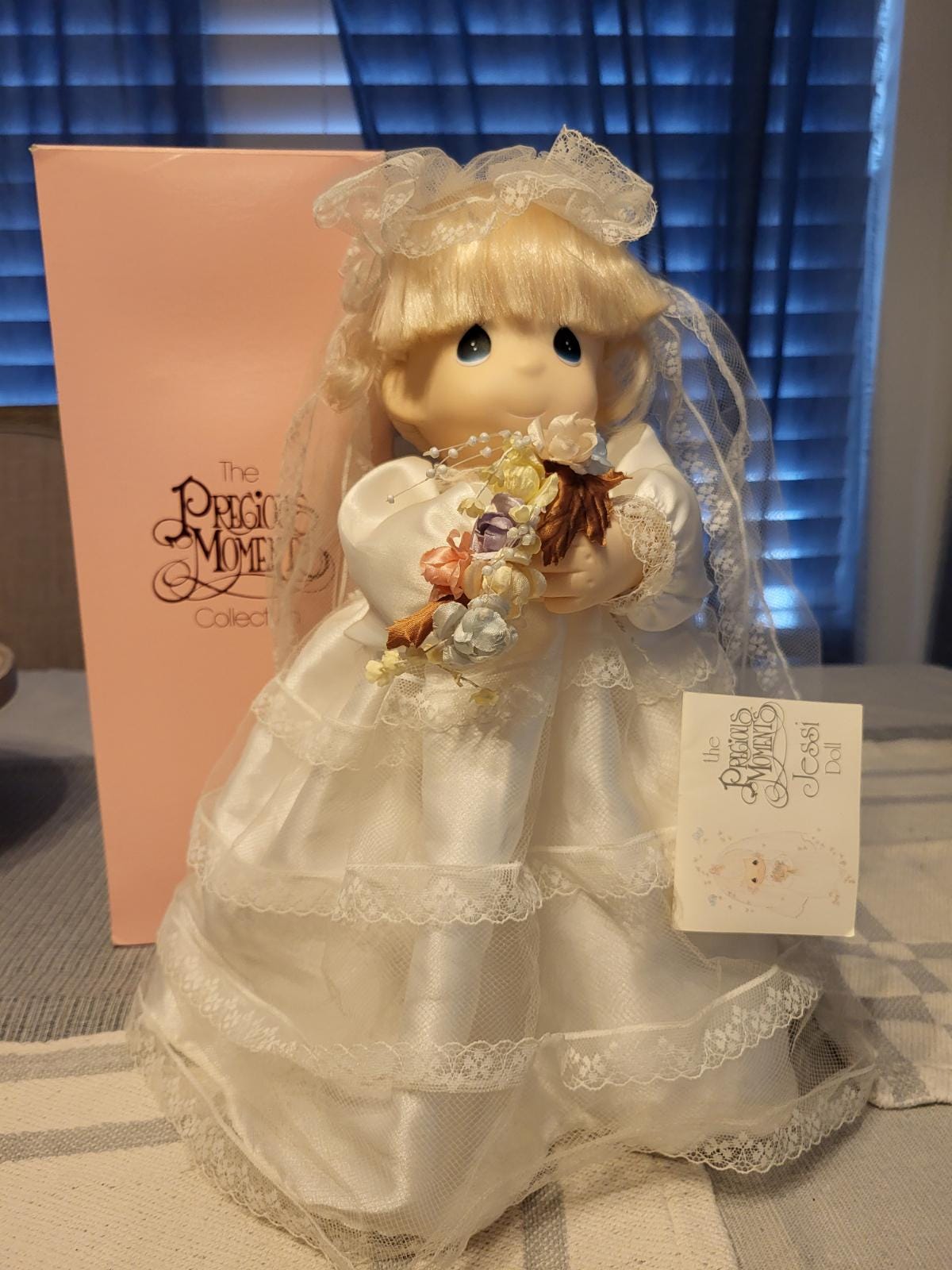 プレシャスモーメンツ　ウェディング 　ビスクドール Precious Moments Bride Doll - Etsy