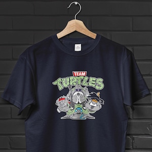 DBZ TMNT Crossover T-Shirt, Goku Turtle Hermit Graphic Tee