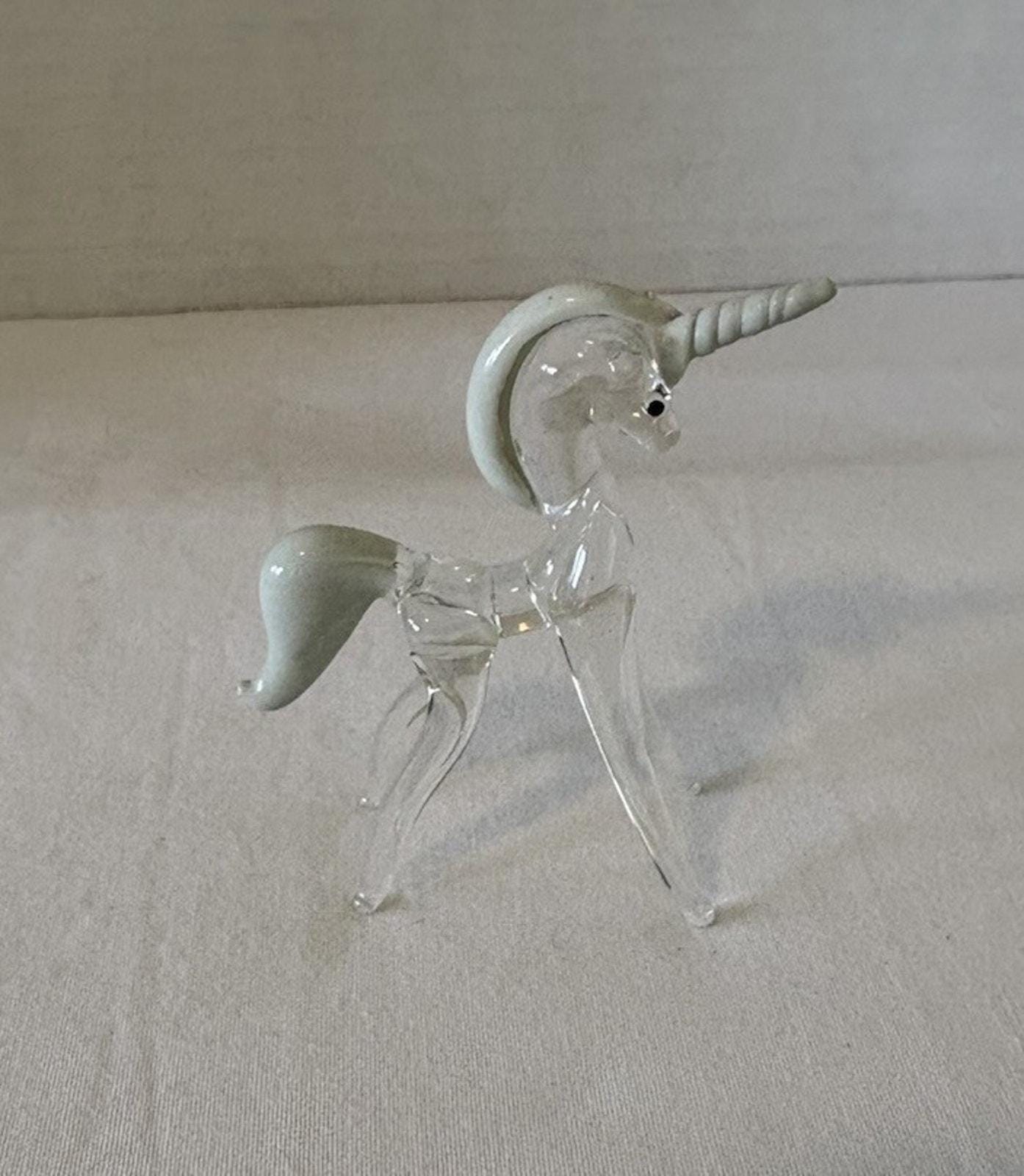 1980s Unicorn Glass - Etsy
