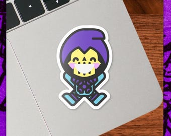 Skeleton Adversary Die Cut Sticker