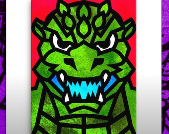 Godzilla Thin Canvas