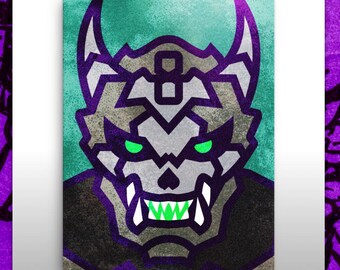 Kaiju 8 Thin Art Canvas