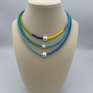 Mother of Pearl Beaded Necklace