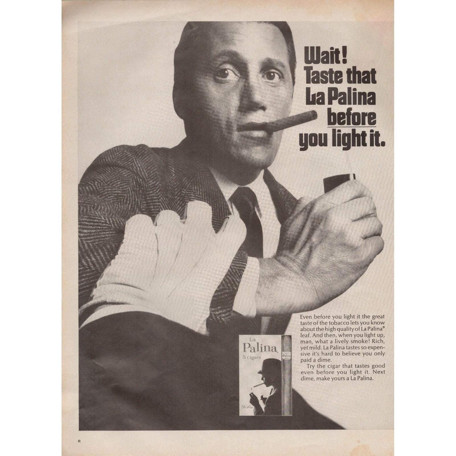 60s slang for cigarettes 1960s 60s Tobacco Ad