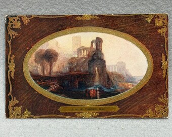 Raphael Tuck & Sons "Framed Gem Oilette" #9772 Palace of Caligula 1909 POSTCARD