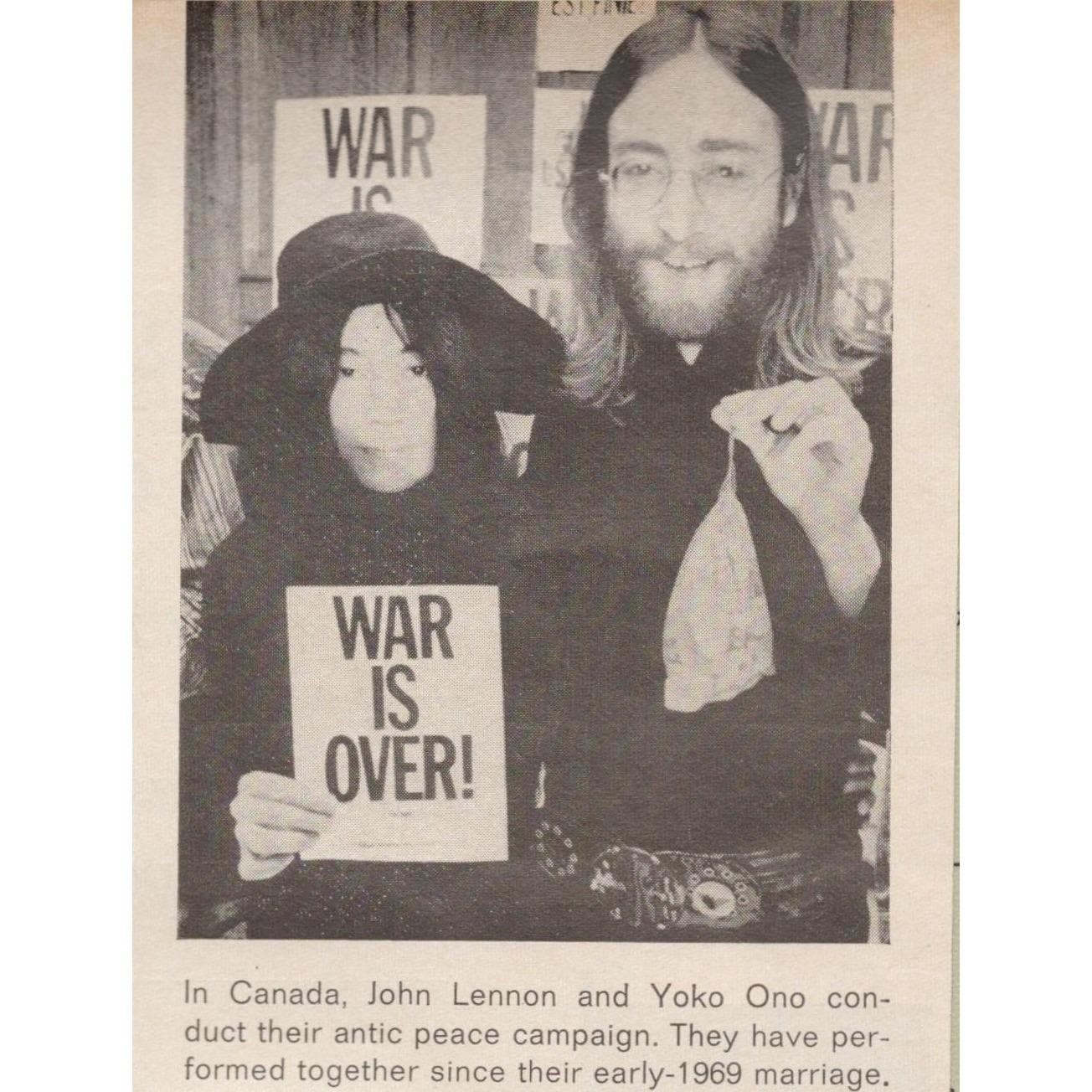 War is Over Lennon - Etsy
