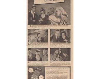 Publicité imprimée sur les obligations de guerre en temps de guerre avec laxatifs pour enfants Castoria de Fletcher's 1945
