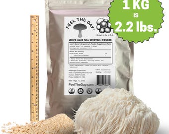 Lion's mane mushroom powder supplement 1kg