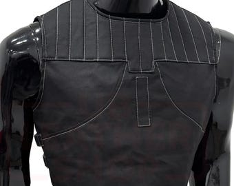 Custom Black Cosplay Flak Vest Bounty Hunter Cosplay Accessories