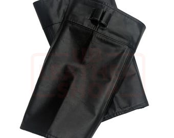 Leather Boot Gaiters – Bounty Hunters Guild Cosplay S2 Inspired
