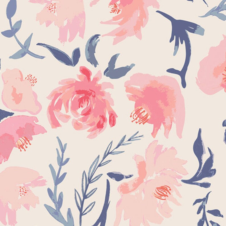 Pink Bridesmaids RobeBridesmaids RobePink and Navy Bridesmaid RobesPink Bridal RobeCotton Pink Bridal Party RobesSuzanne/'s Garden.