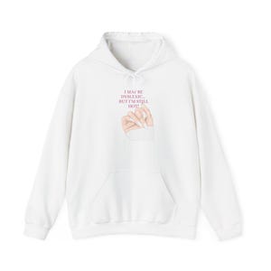 Stylish Unisex Hoodie for Empowerment and Comfort, Relaxed Vibes, Gift for Friends, Affirmation Wear, Casual Fashion