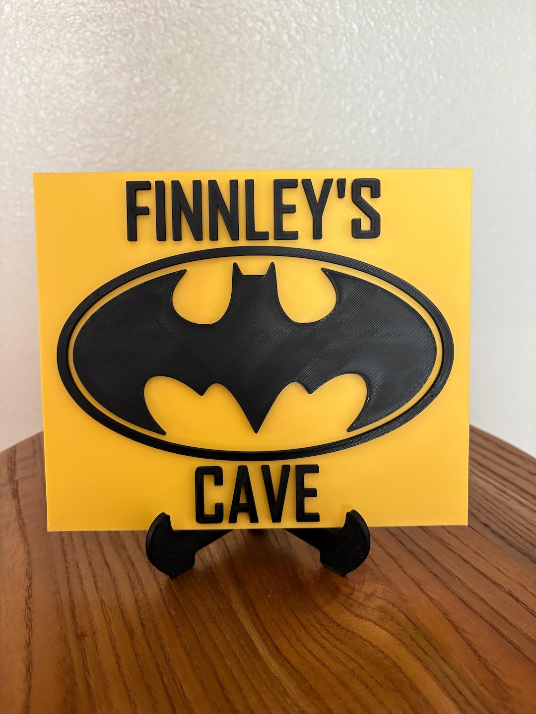 Custom Personalized Batman Logo Batcave Room Sign - Etsy