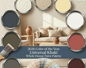 Sherwin Williams Universal Khaki Whole House Paint Palette (PDF Download) | 2026 Color of the Year