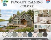 Sherwin Williams Whole House Palette, Calming Interior Colors, Room Guide (PDF Download)