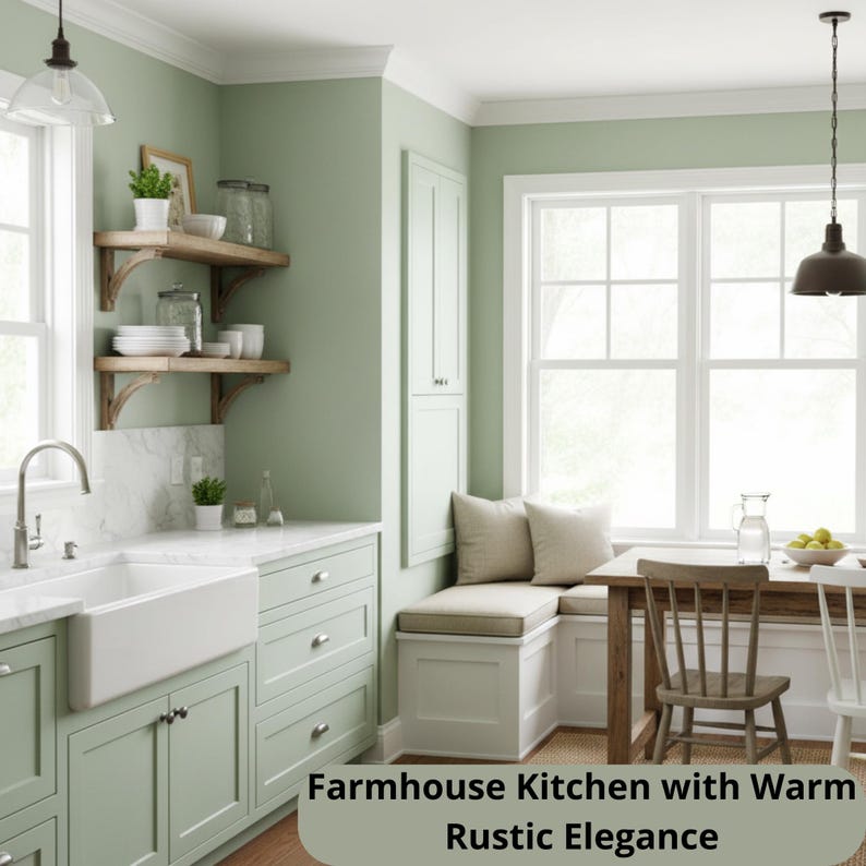 Rustic Farmhouse Whole House Paint Palette, Sherwin Williams Color ...