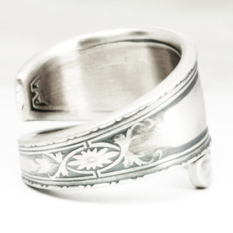 Elegant Ring Silver Victorian Ring Sterling Silver Spoon - Etsy