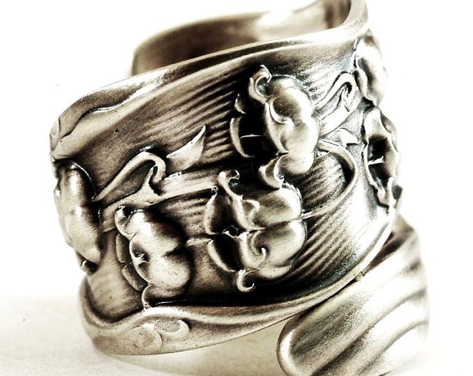 Large Spoon Ring Lily of the Valley Ring Floral Ring Flower - Etsy