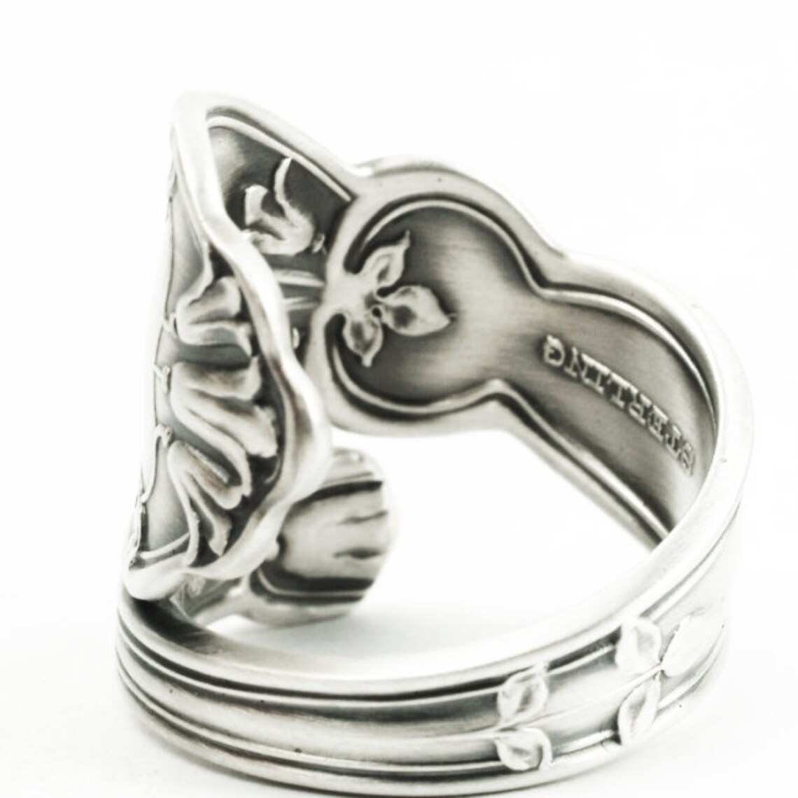 Bluebell Flower Ring Blue Bell Ring Sterling Silver Spoon | Etsy