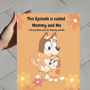 Mommy and Me Printable Diary | Parent Child Journal | Mother Daughter Keepsake Book | Feelings & Gratitude Activity Pages | Fun Kids Print
