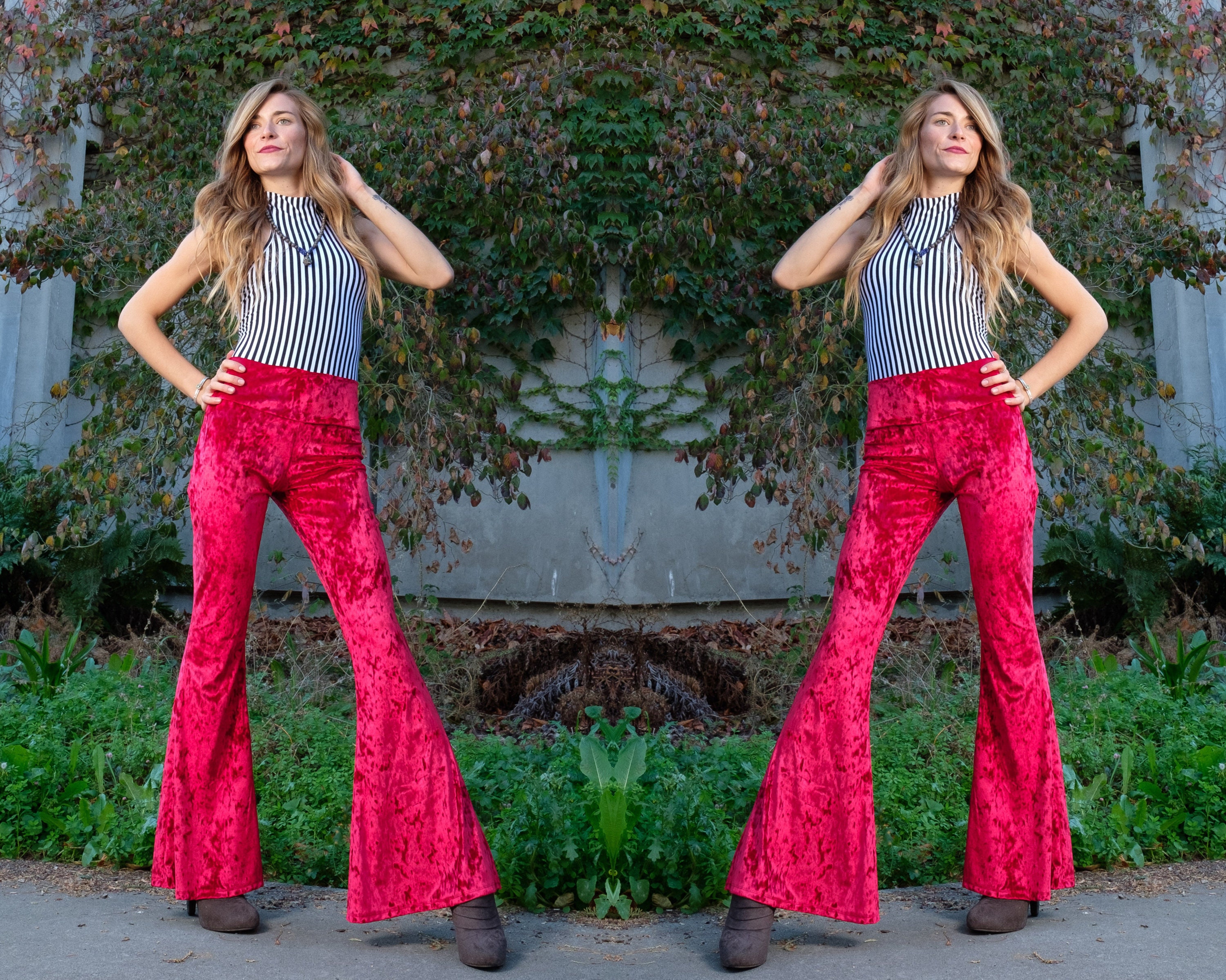 Rock These Mustard High Waisted Velvet Flare Bell Bottom Pants during the  Holidays - Sincerely, K