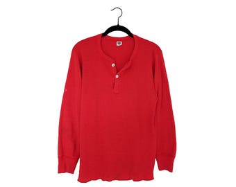red long john shirt
