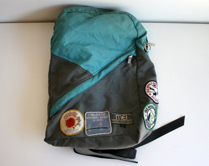 Vintage Mountain Equipment Inc. Hiking Backpack With Michigan Etsy